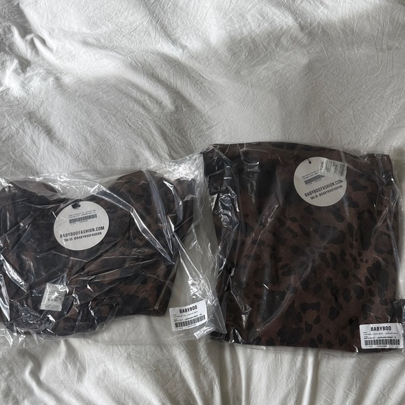 Babyboo Chrysoula leopard set. NWT - Picture 3 of 5